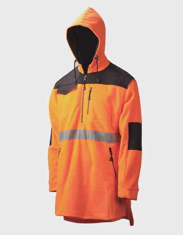 Beta Craft Quest Fleece Bushshirt - ORANGE - Kiwi Workgear
